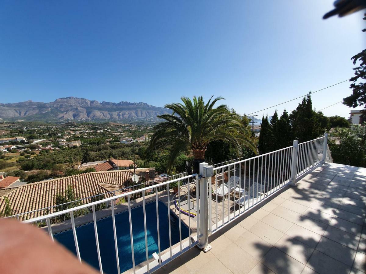 Haus Mit Pool Und Meerblick Altea Kültér fotó