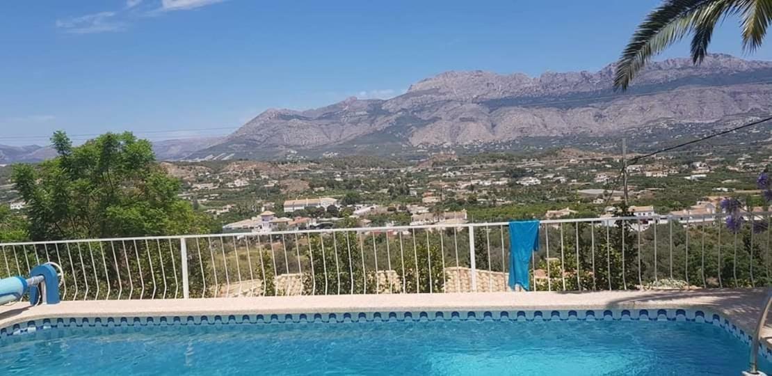 Haus Mit Pool Und Meerblick Altea Kültér fotó